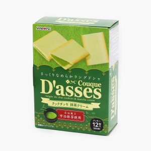 Bánh quy Sanritsu Couque D'asses nhân socola matcha